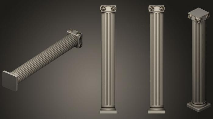 Columns (KL_0092) 3D model for CNC machine